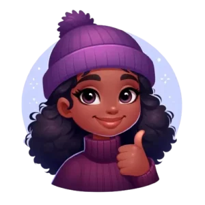 Girl-in-purple