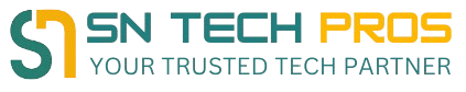 SN Tech Pros web designer logo clear
